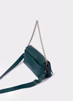 Bolso Mediano Solapa Tachas