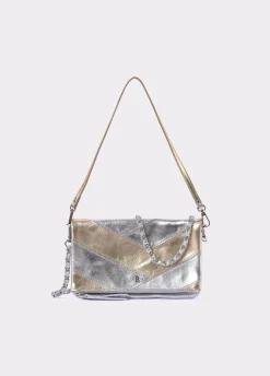 Bolso Solapa Patchwork Piel