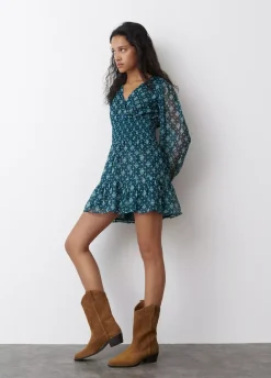 Bota Cowboy Estrellas Piel