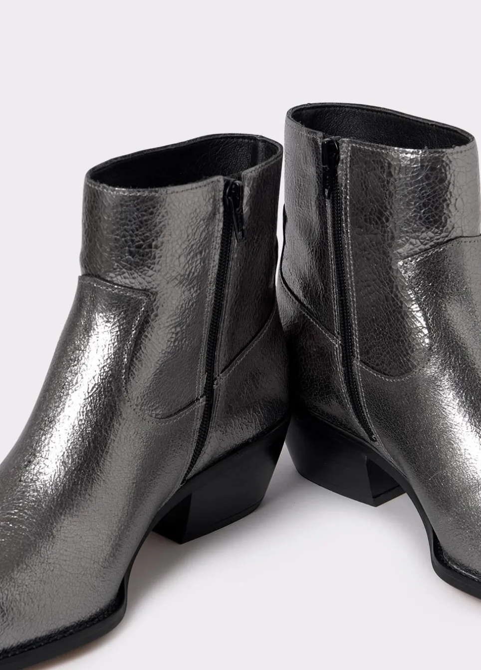 Botin Campero Laminado Piel