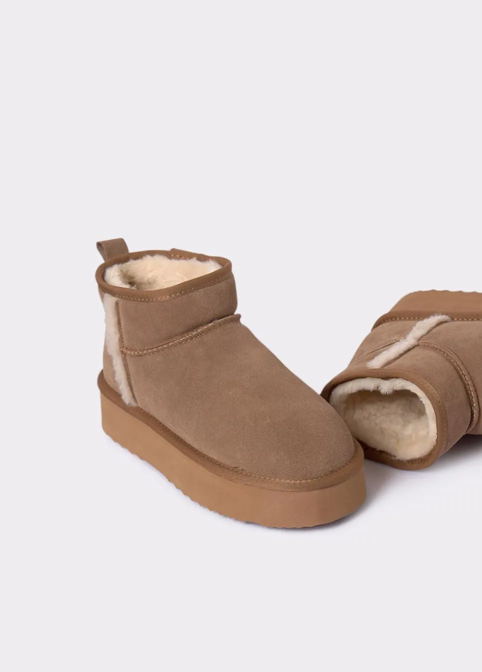 Botin Plataforma Pelo