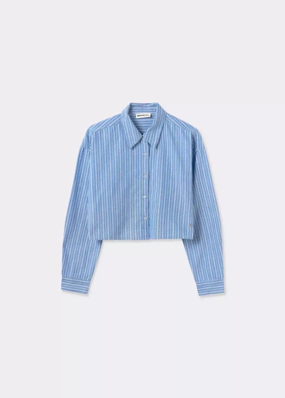 Camisa Cropped Rayas