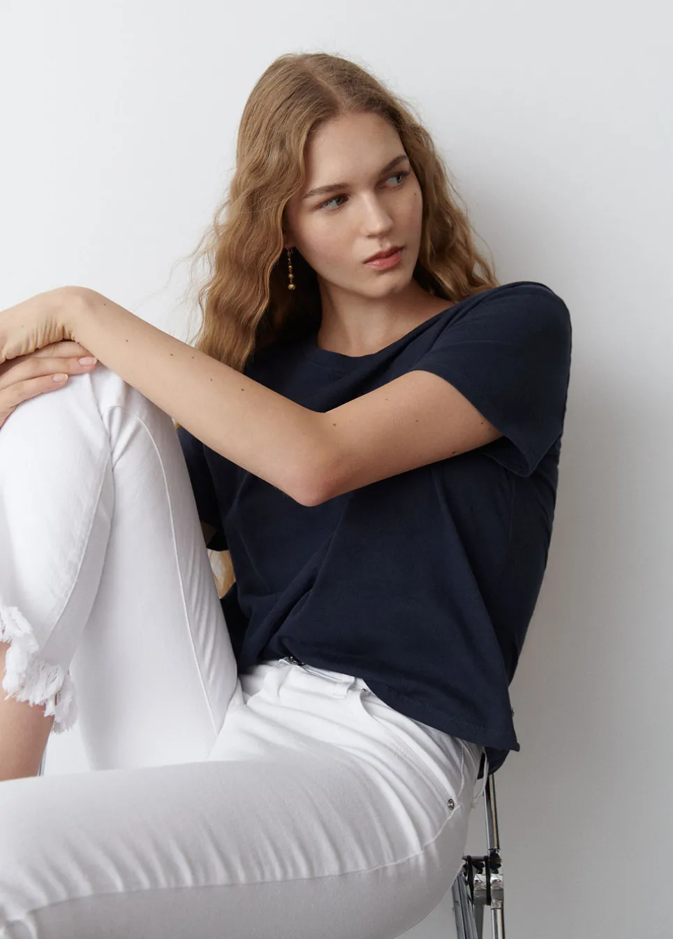 Camiseta Cuello Redondo Basico