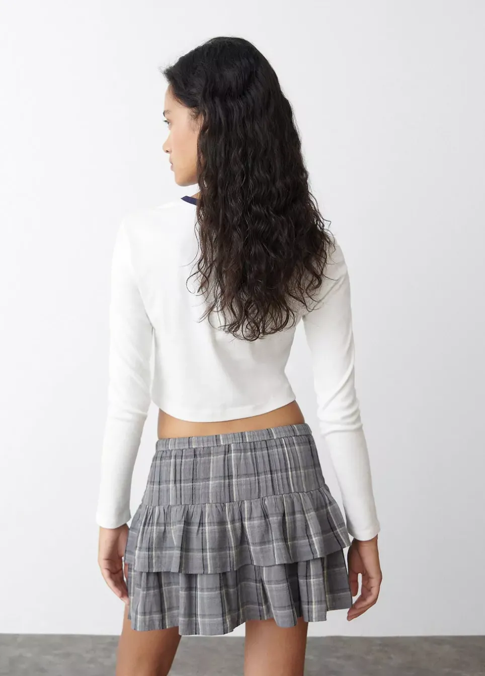 Camiseta Manga Larga Contraste