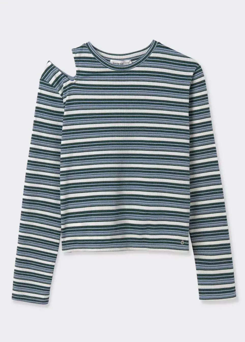 Camiseta Rayas Cut Out