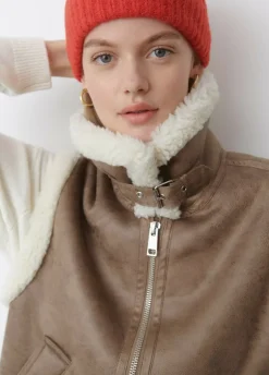 Chaleco Doblefaz Efecto Piel