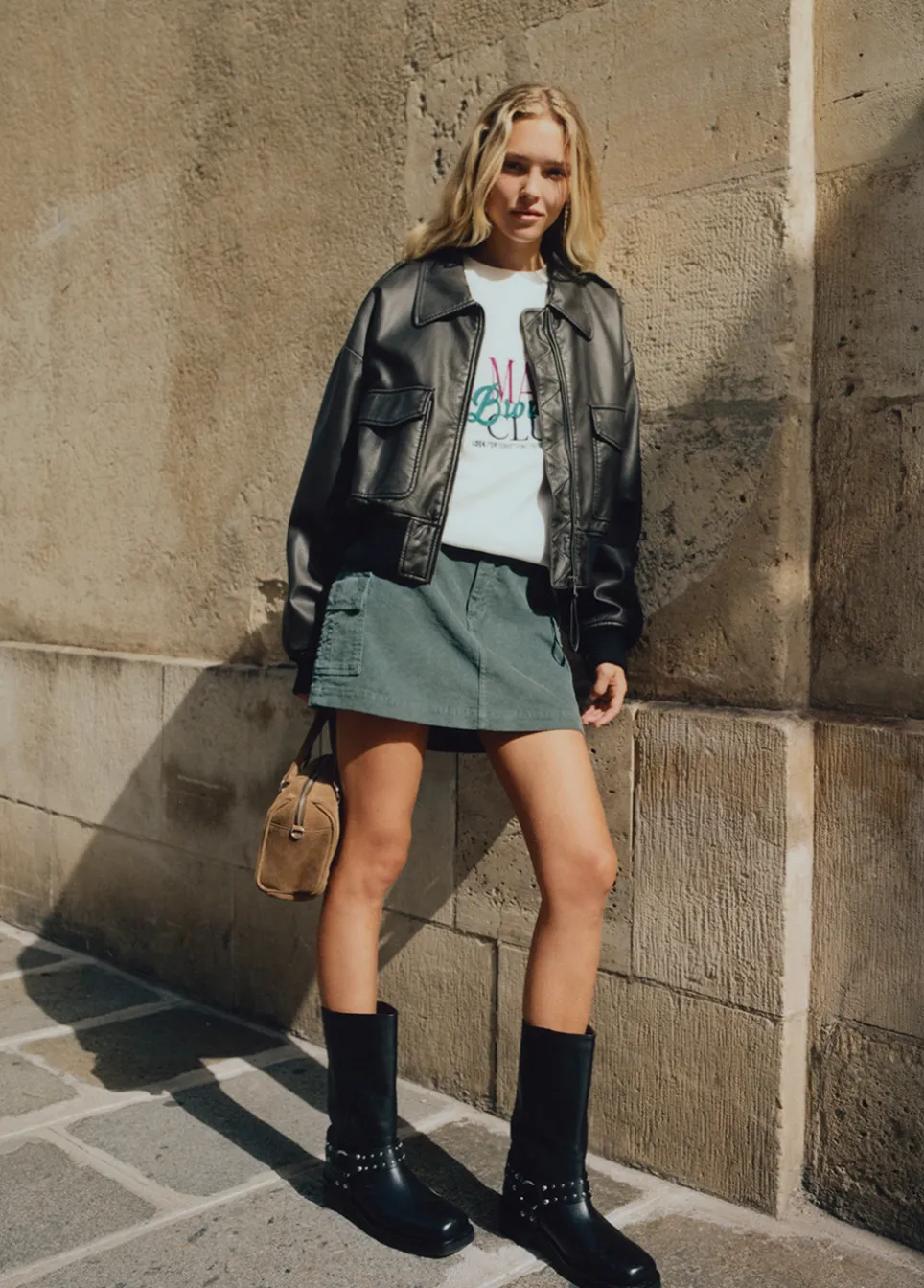 Falda Pana Bolsillos Cargo