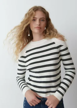Jersey Aperturas Hombros Rayas