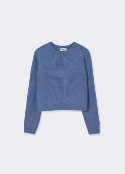 Jersey Cropped Basico Cuello Redondo