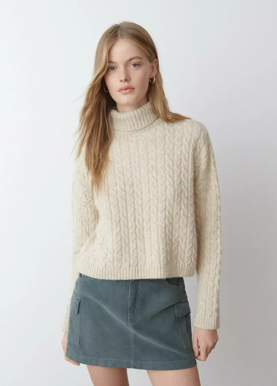 Jersey Cuello Alto Trenzas