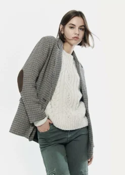 Jersey Trenzas Cuello Redondo