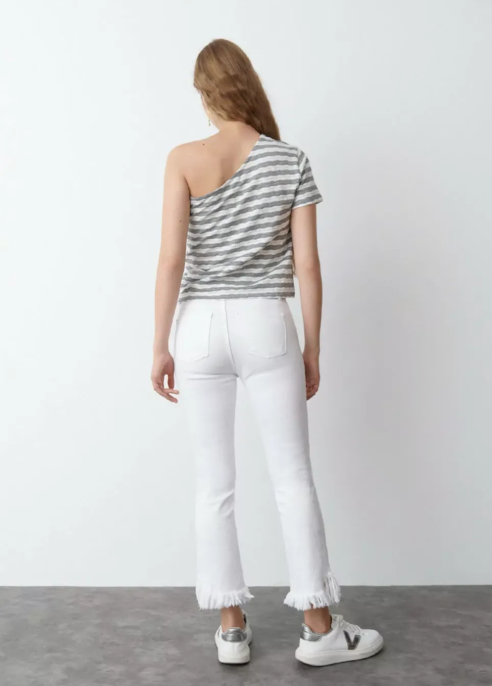 Pantalon Bajo Desflecado