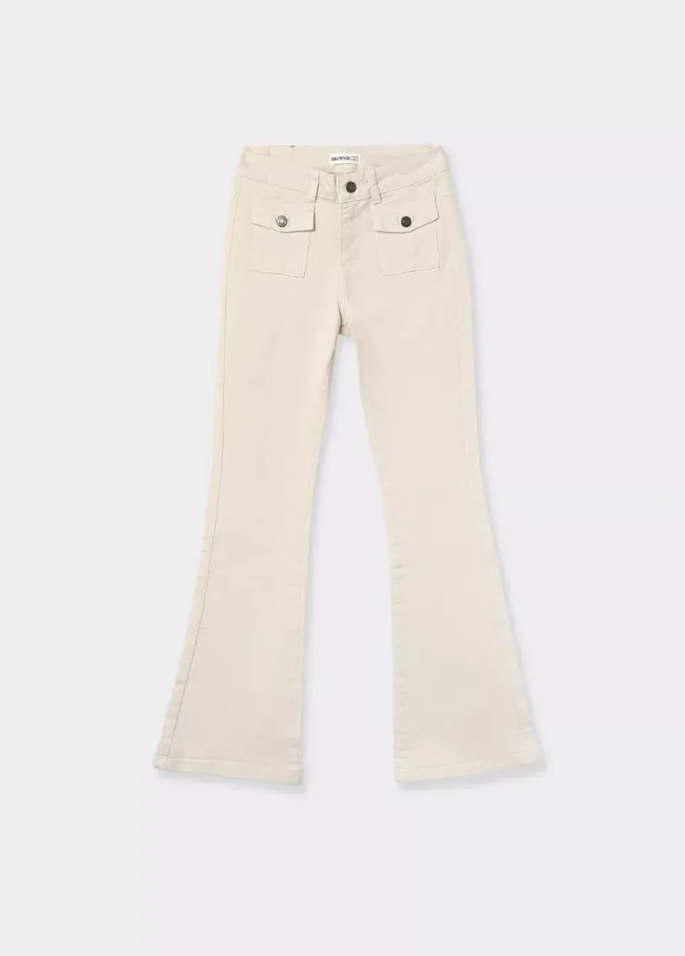 Pantalon Campana Bolsillos Frontales