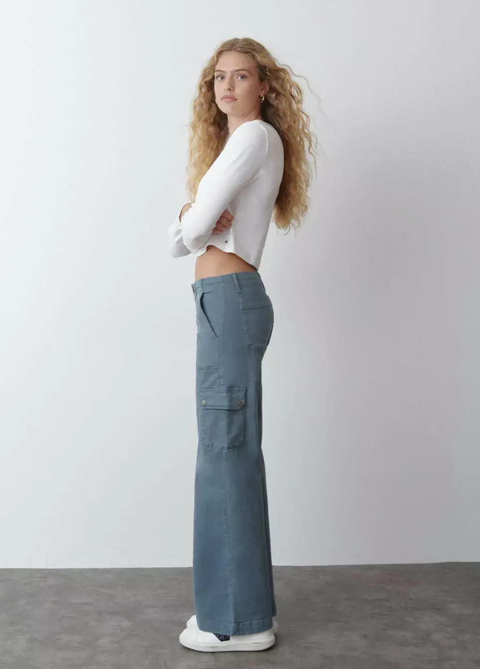 Pantalon Culotte Cargo