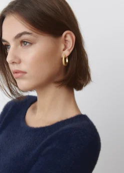 Pendiente Aro Trenza