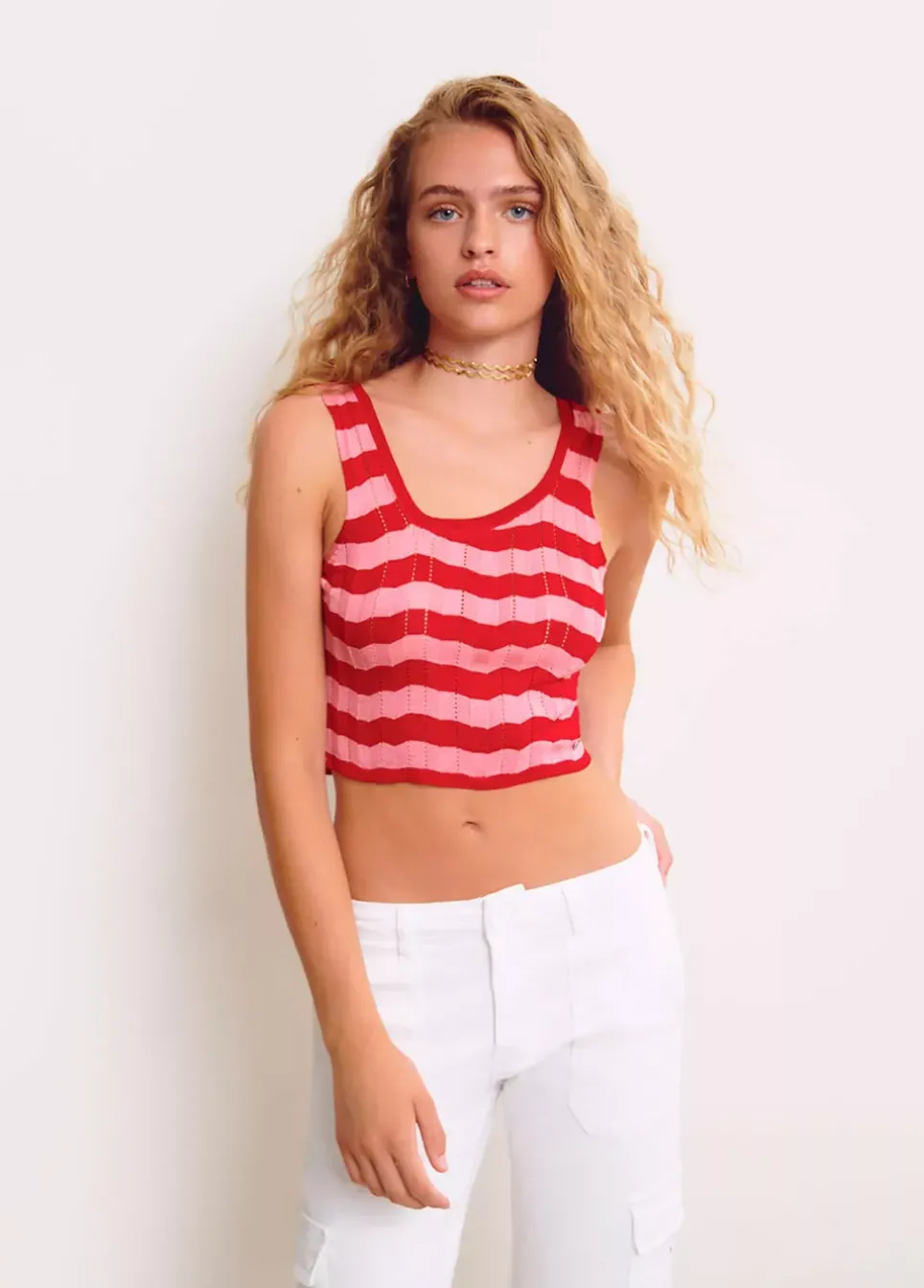 Top Andy Tirantes Rayas