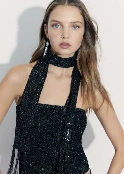 Top Lentejuela Palabra Honor