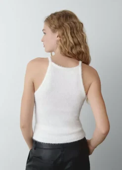 Top Punto Peluche Halter