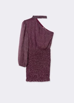 Vestido Asimetrico Choker