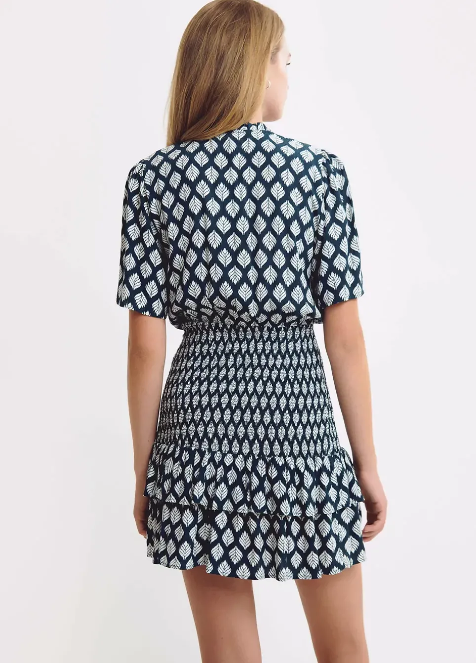 Vestido Gomas Etnico Abalorios