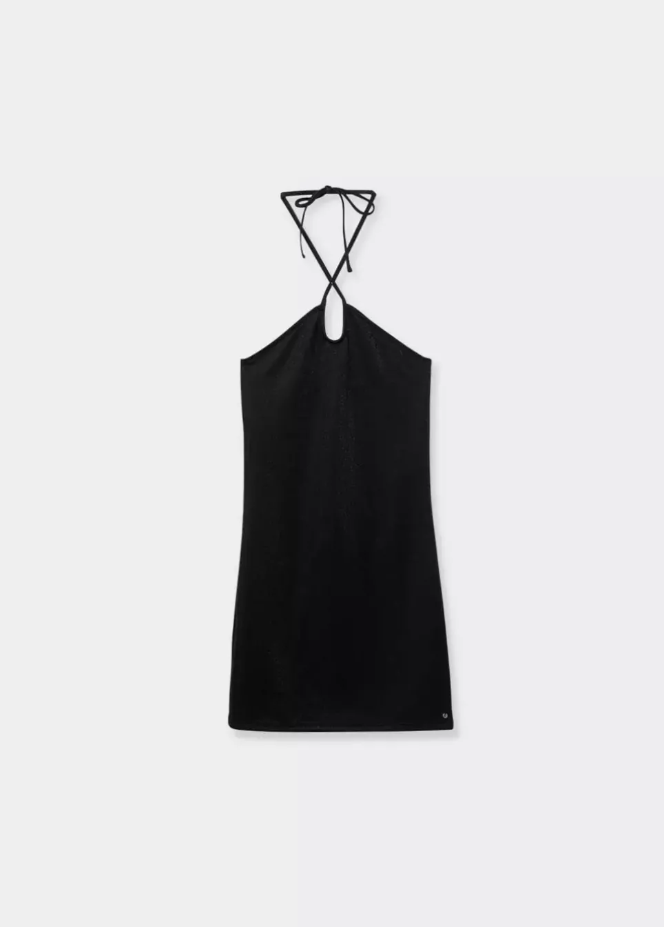 Vestido Halter Cruzado